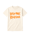 Been Made Righteous Tee (Cream Orange)