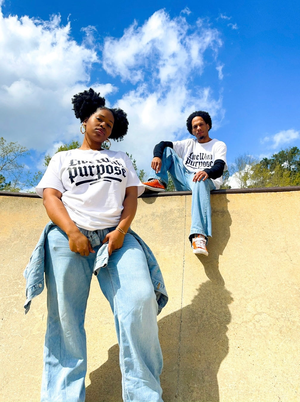 LIVE WITH PURPOSE TEE - Ready To Ship