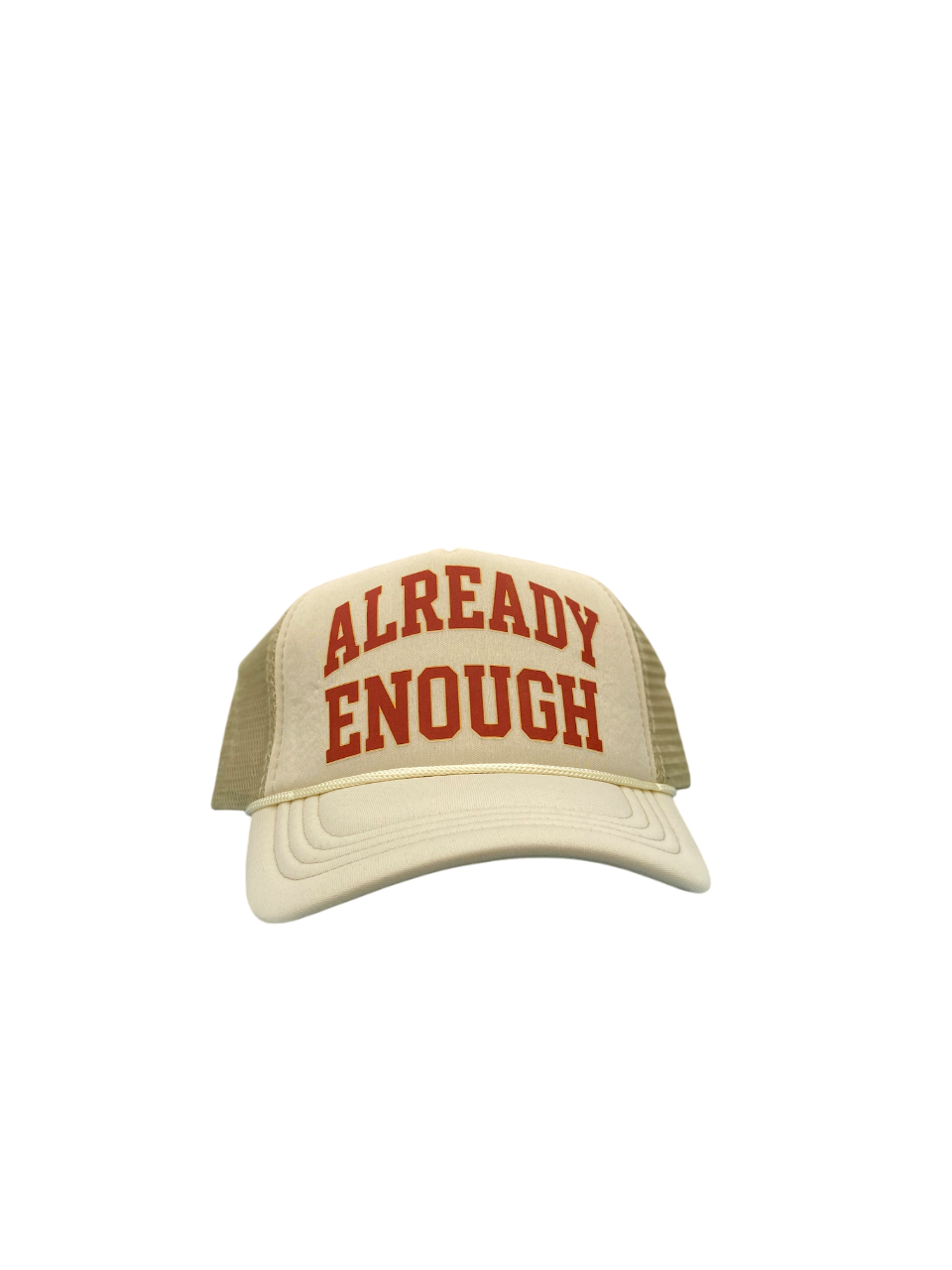 Already Enough Trucker Hat (Beige)