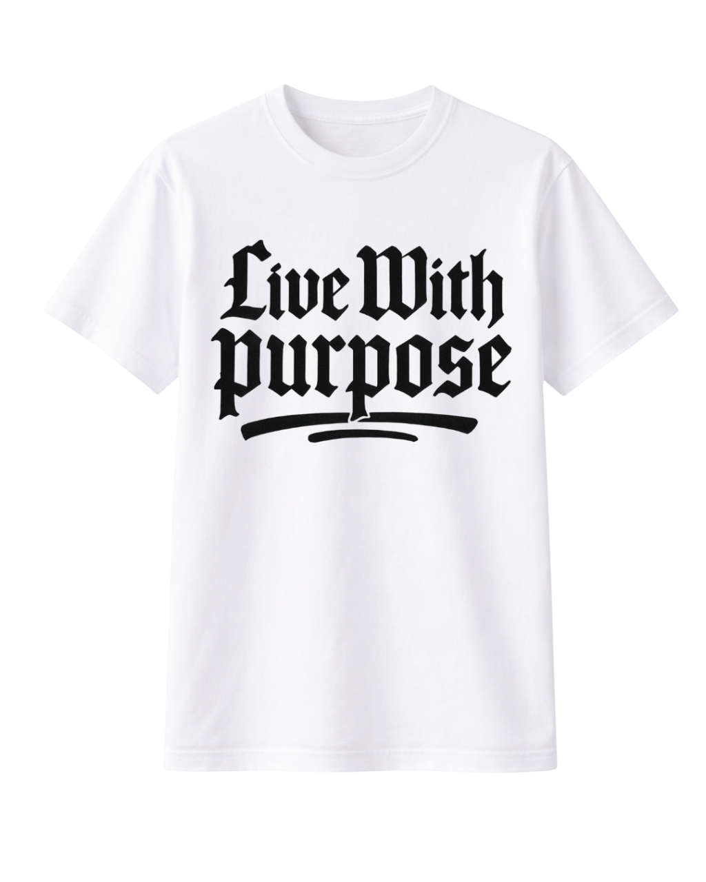 LIVE WITH PURPOSE TEE - Ready To Ship