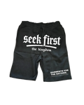 PRE-ORDER "SEEK FIRST" JOGGER SHORTS