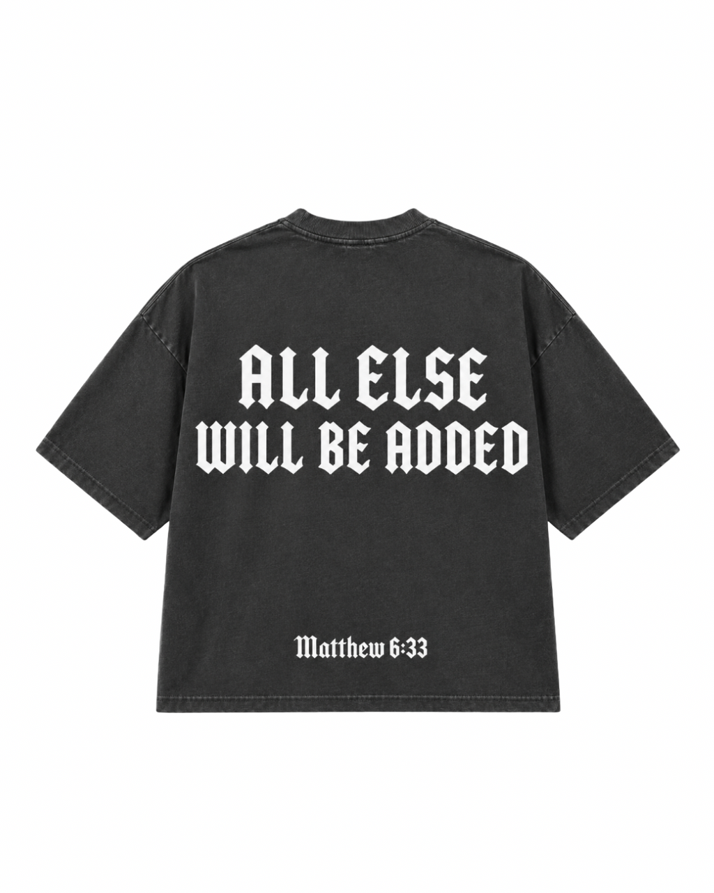 PRE-ORDER "SEEK FIRST" PREMIUM TEE (Shadow)