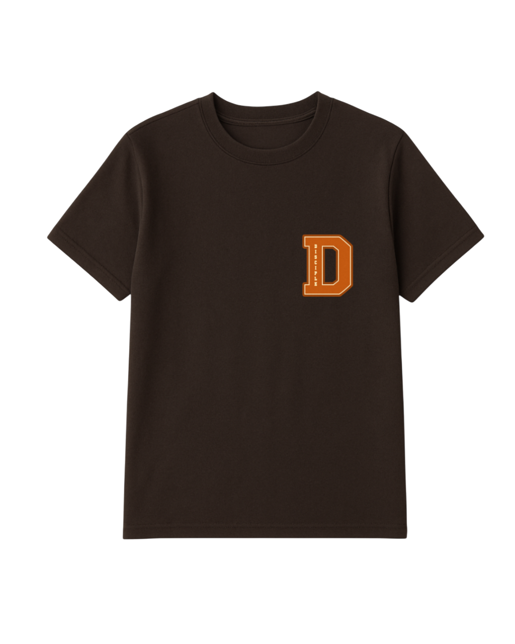 "D" Pennant T-Shirt Brown